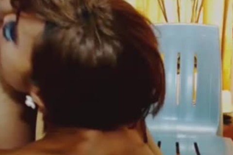 dirty ladyboy Rams Her Girlfriends wazoo