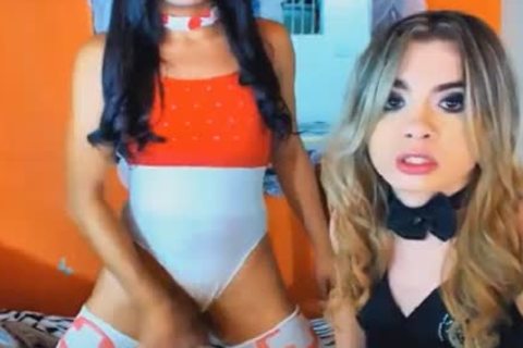 tasty lady-man Enjoys penis sucking