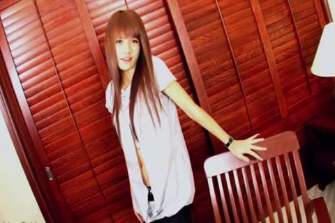 nice-looking asian shelady receives Herself Excited