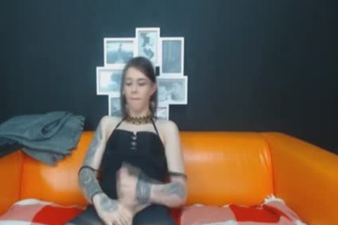 nasty pretty shemale Masturbate On web camera