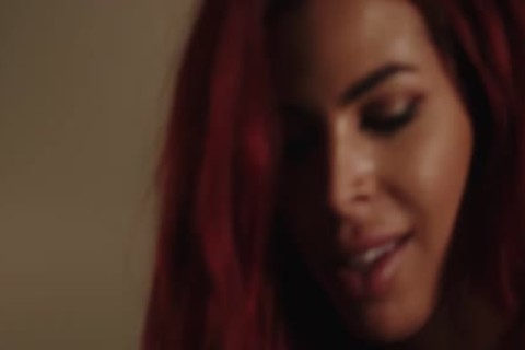 lascivious Ts Rubi Maxim ass opening Bounces On A large dark penis