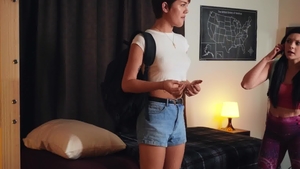 TransAngels - Piercing Daisy Taylor handjob reverse cowgirl