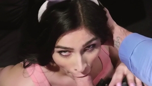 Trans Angels: Roman Todd beside Alexa Scout doggy style