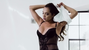 TransAngels - Black haired Alisia Rae gets ass licked porn