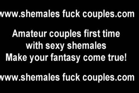 I Want To Watch My Boyfriend Hard dril Her shemale butthole