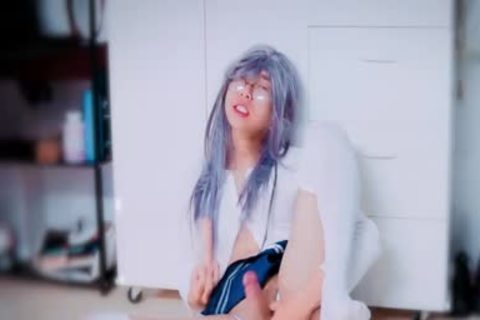 oriental Crossdresser Masturbate Afterschool CuteAsianSiss