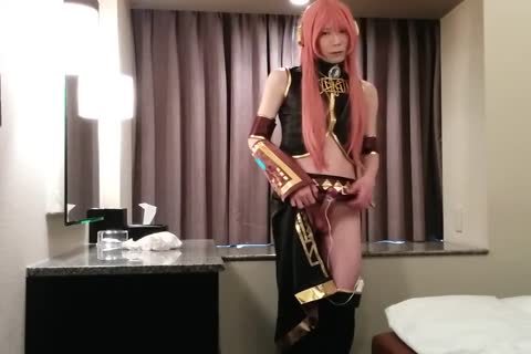 Cosplay Masturbation (Megurine Luka) Mikazuki 006