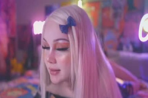 blond 18YO TS ass fake penis plowing