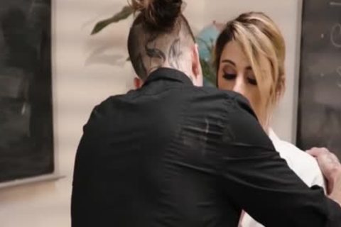 concupiscent lad bonks Her TBabe Coworker Casey Kisses In Doggystyle