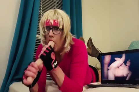 fantastic sex toy DEEPTHROAT SISSY excited SISSY wazoo IN WINDOW