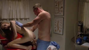Transsensual.com: Crystal Thayer wearing dress cumshot