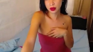 petite 10-Pounder Filipina Trans Beauty With Tattoos Teases On web camera