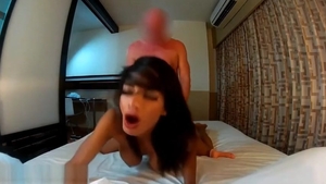 Playfull oriental Ladyboy And A daddy chap nailing Each Other