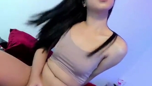 Calm nasty Ladyboy Jerking 10-Pounder webcam