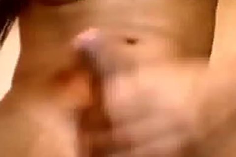Ladyboy Plays With Her penis On cam