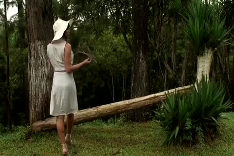 concupiscent ladyboy With massive ramrod ass pounding outdoors