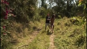 ladyman Outdoor anal pound With A Hard shlong
