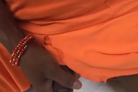 White guy acquires gangbanged By A black tranny