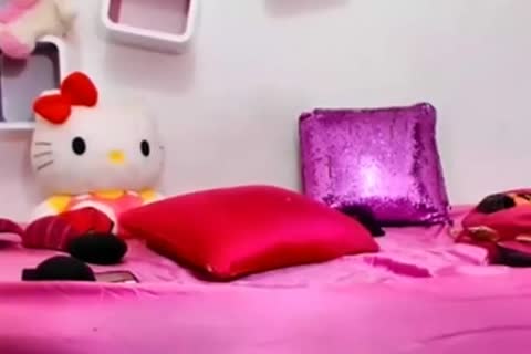 Teenager sleazy And cute hi Kitty lady-man